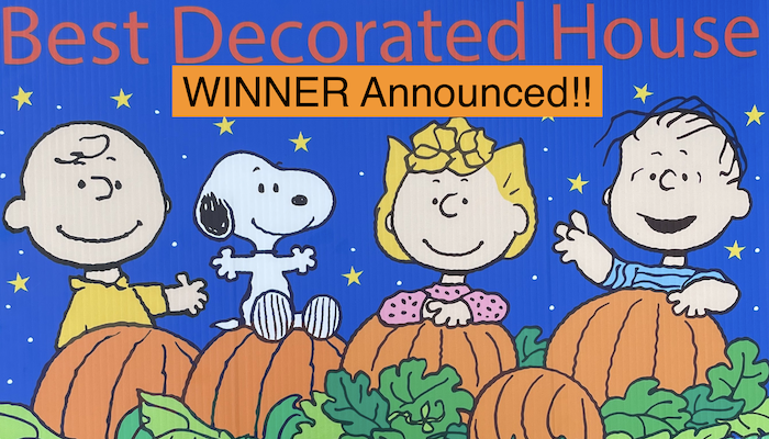 Winner! 2nd Annual Best Decorated Halloween House Contest 2023